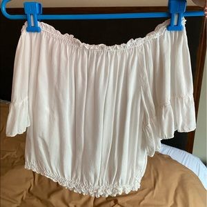 Brandy Melville Crop Top Off the Shoulder